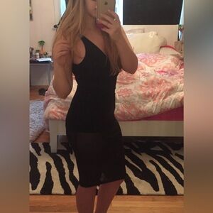 Shareen collections sheer dress